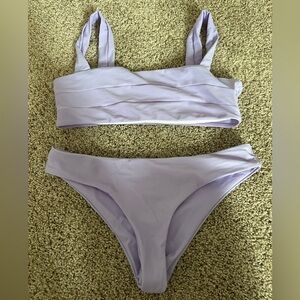 Lavender bikini set